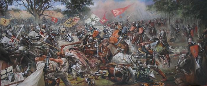 Battle of Grunwald 1410 by Vladimir Fedorov