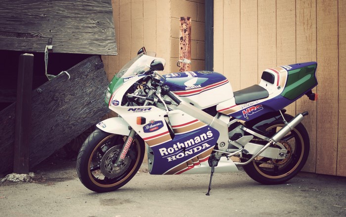 Rothmans Honda NSR 250R sportbike motorcycle
