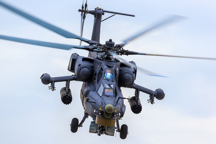 Mi-28N Havoc helicopter in flight
