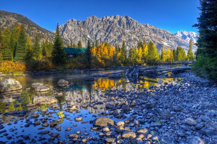 Autumn in Grand Teton National Park, Wyoming