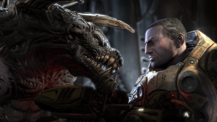 Monster and Warrior from Unreal Tournament