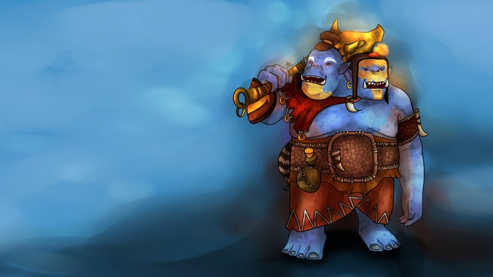 Ogre Magi from DOTA 2
