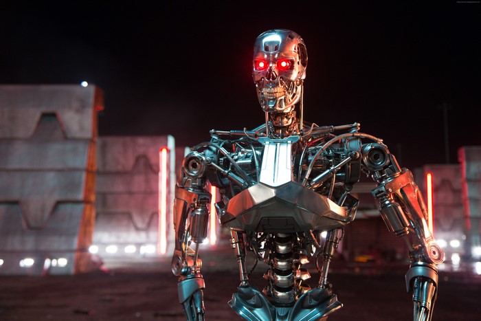 4K Terminator Genisys Robot