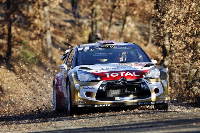 Citroen DS3 WRC Rally Car