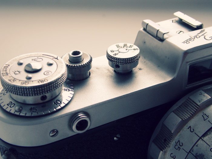 Retro Zaria Camera Closeup