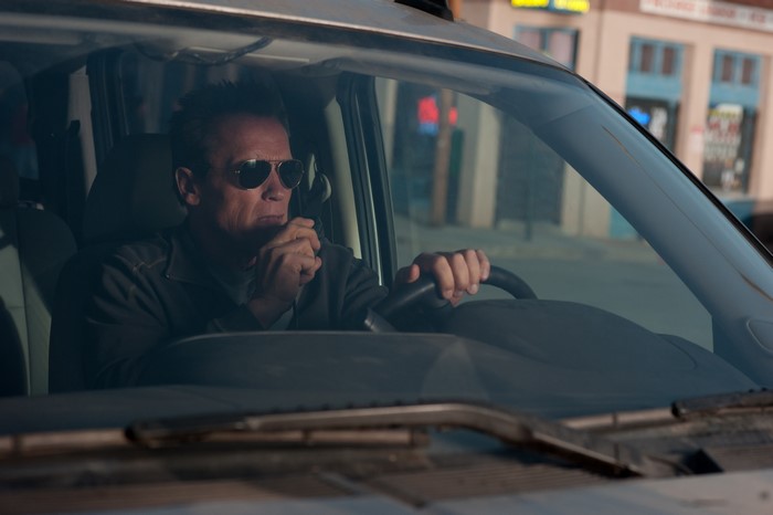 Ray Owens from The Last Stand driving