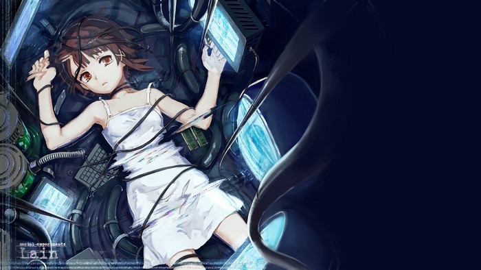 Iwakura Lain from Serial Experiments Lain