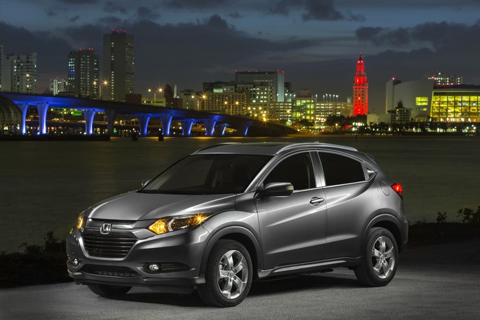 2016 Honda HR-V in Miami at Night