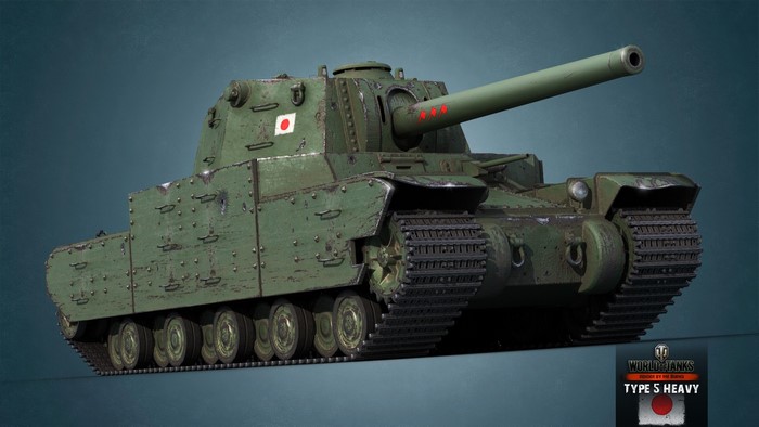 Type 5 Heavy tank from World of Tanks