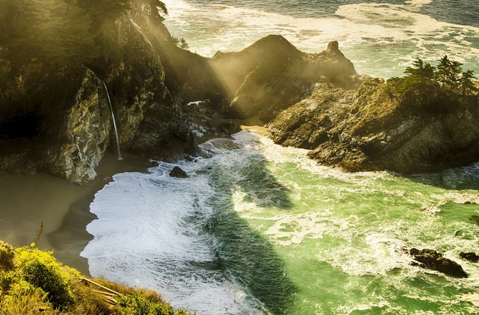 McWay Falls in Monterey County, California