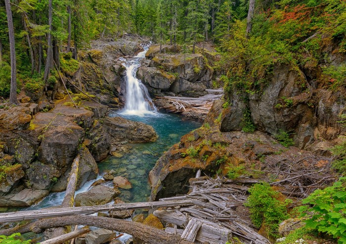 Silver Falls, Packwood, Washington, USA