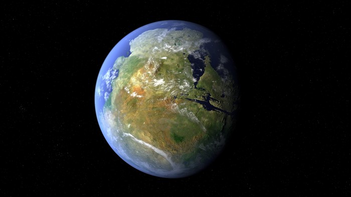 Planet Earth from space