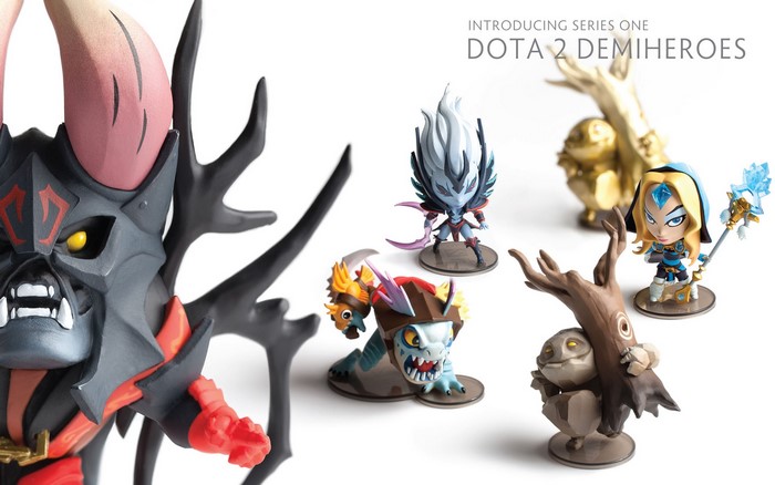 Dota 2 Demihumans Series One figurines