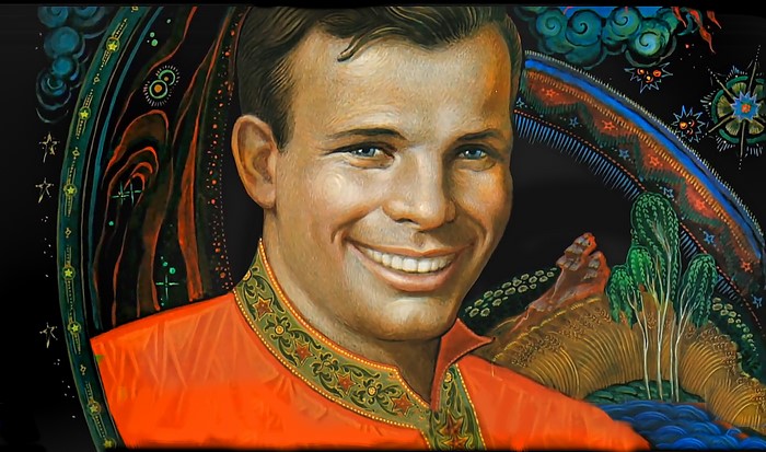 4K Yuri Gagarin Portrait