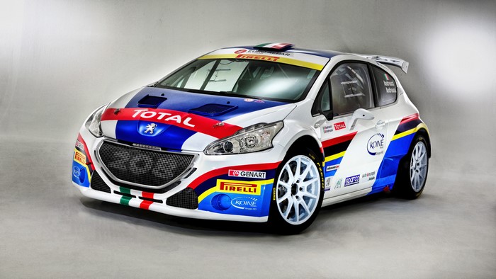 4K 2014 208 T16 Peugeot Rally Car