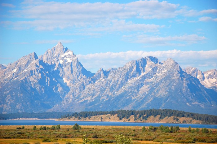 Grand Teton Mountains and Jackson Lake