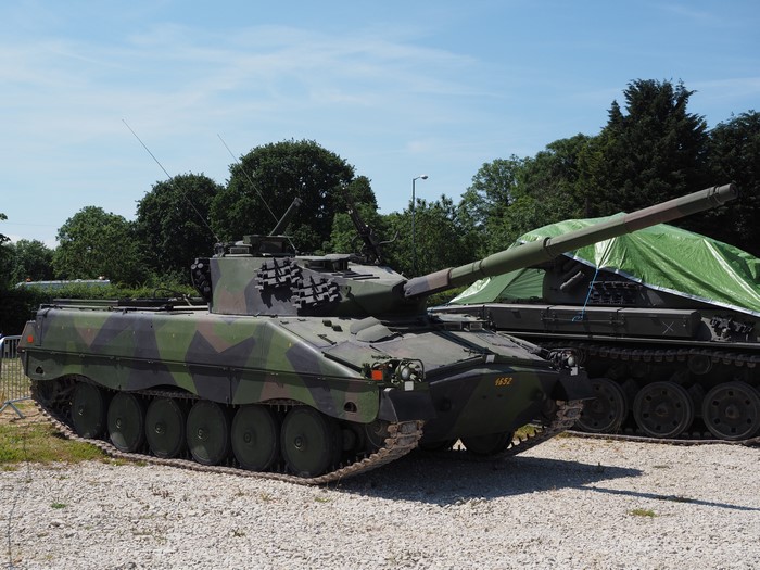 Hagglund Infanterikanonvagn 91 Tank Destroyer at Tankfest 2015