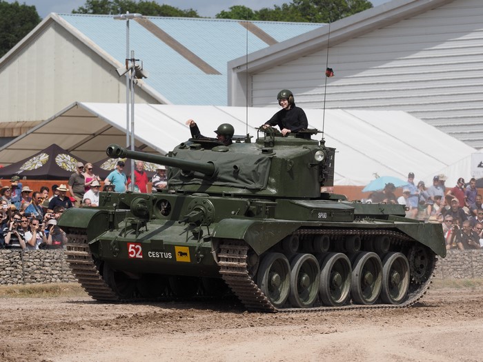 Comet tank at Tankfest 2015