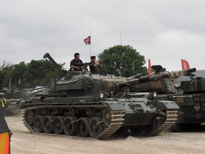 Centurion AVRE tanks at Tankfest 2015
