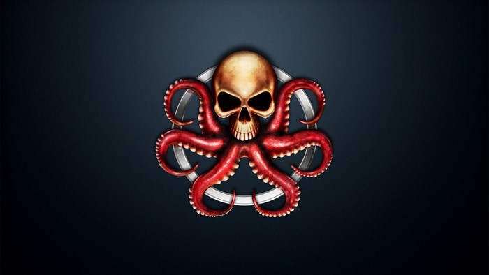 Skull and Octopus Logo Emblem
