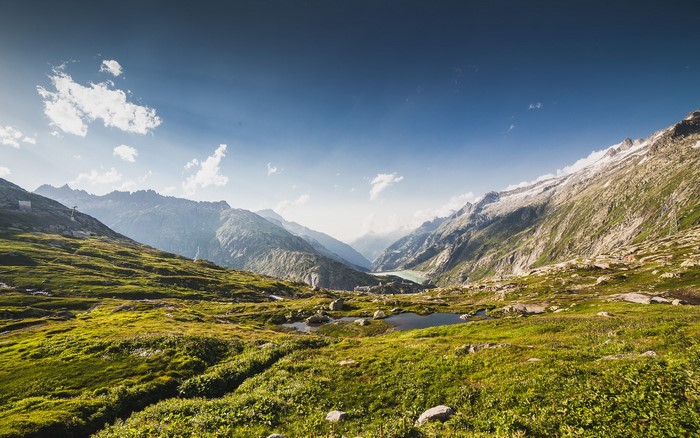 Grimselpass, Switzerland: Mountain Scenery and Alps