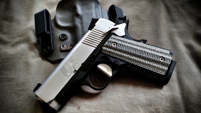 Springfield EMP Pistol and Holster