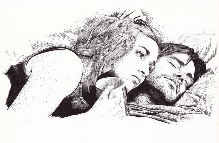 Eternal Sunshine of the Spotless Mind Painting