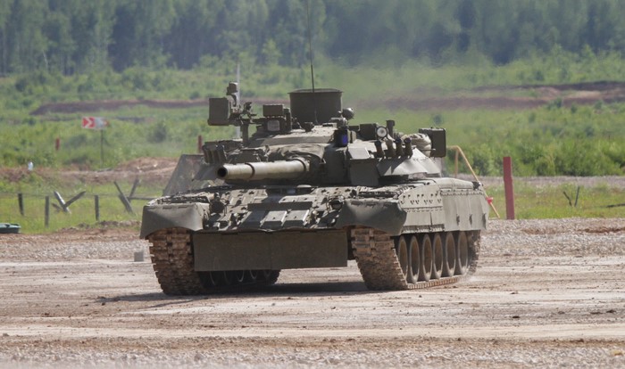 T-90M Proryv Tank in a Field