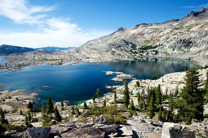 Lake Aloha Sierra Nevada Mountains USA