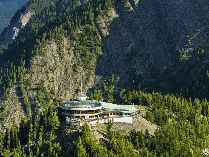 Banff Gondola Station on Sulphur Mountain, Canada