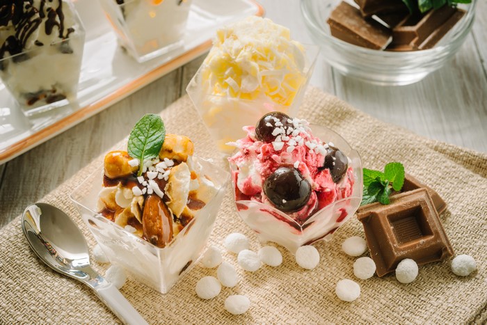 Dessert Ice Cream Chocolate Sweets