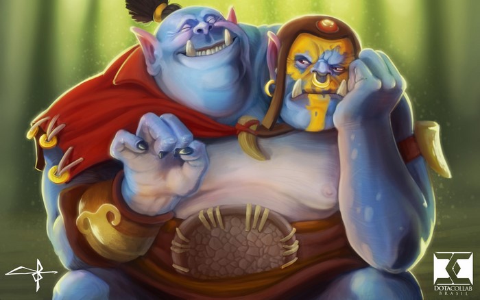 Ogre Magi from DOTA 2