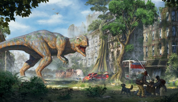 4K Dinosaurs Apocalypse