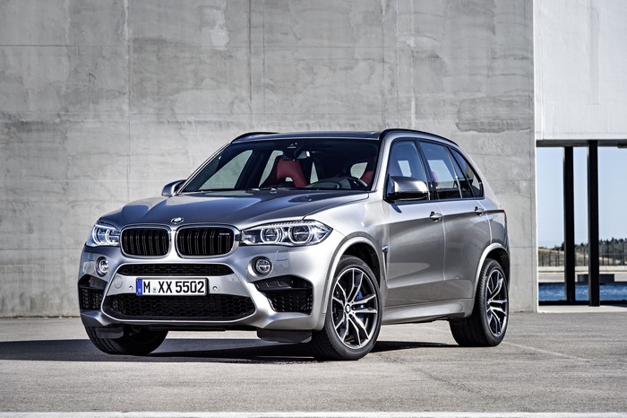 Silver 2015 BMW X5 M