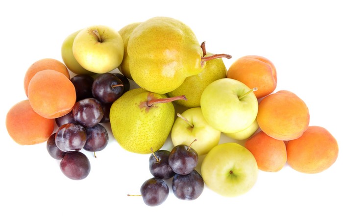 Apples, Pears, Apricots, and Plums