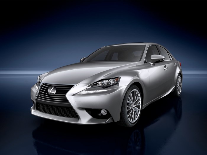 Silver Lexus IS 350 sedan