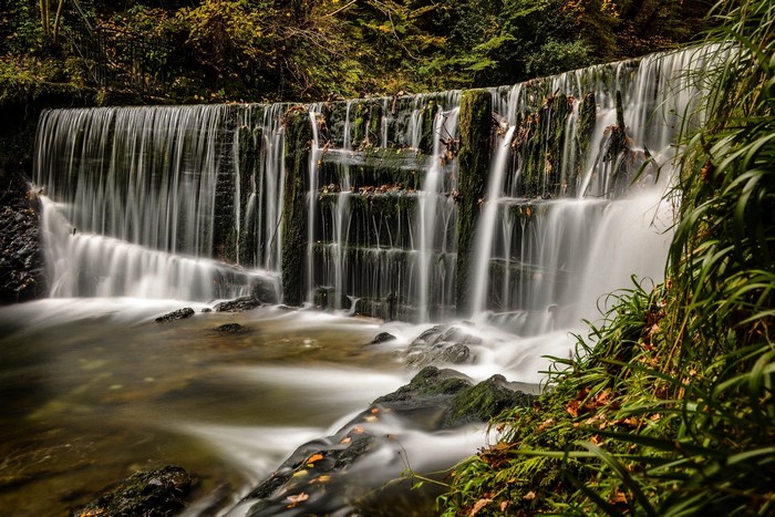 Stock Ghyll Falls, Lake District, Ambleside, England