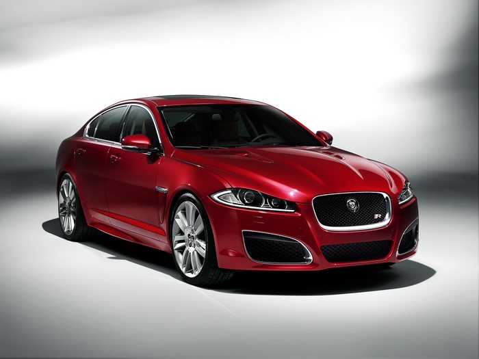 Red 2011 Jaguar XFR Metallic