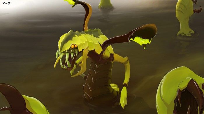 Venomancer monster from DOTA 2