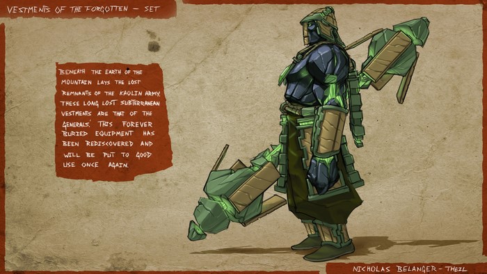 Vestments of the Forgotten Set from DOTA 2