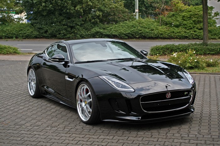 Black 2015 Arden Jaguar F-Type R Coupe