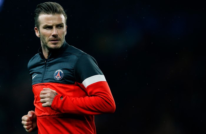 David Beckham Paris Saint-Germain PSG Football