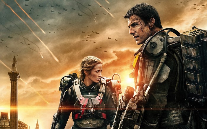 Edge of Tomorrow: Rita Vrataski and Bill Cage