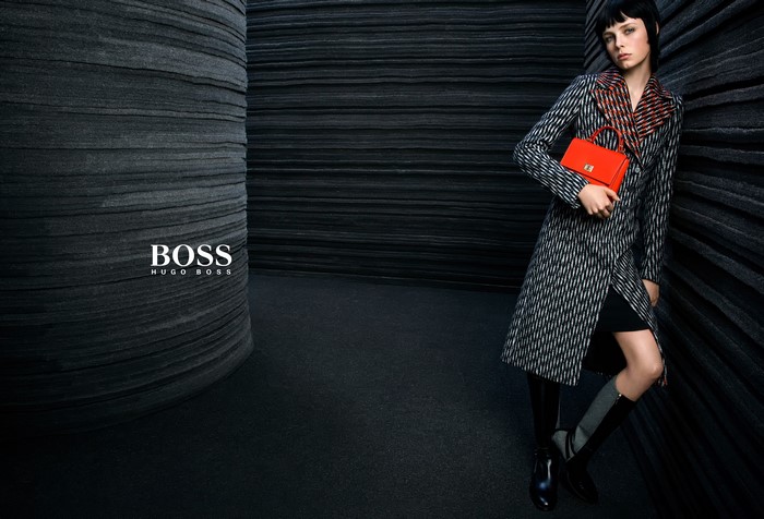 Edie Campbell for Hugo Boss