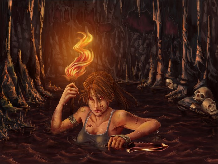 Tomb Raider 2013 Lara Croft Torch