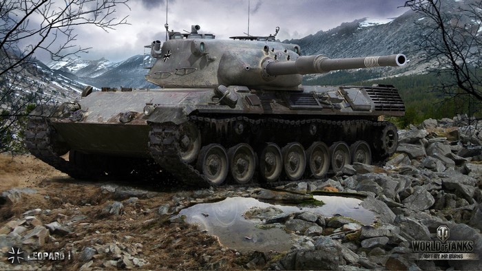 Leopard 1 tank in World of Tanks