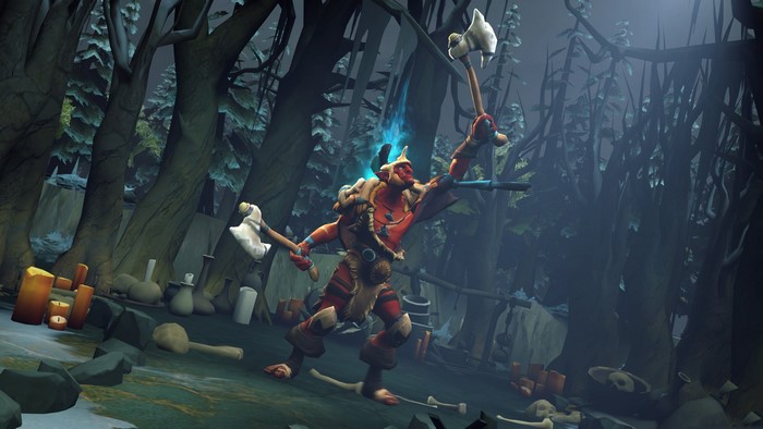 DOTA 2 Troll Warlord Warriors Troll Battle axes