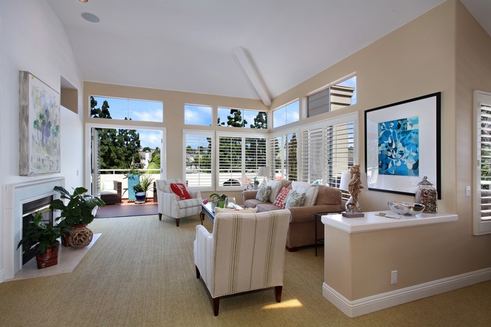 Living room with sofa and armchairs