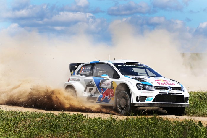 Volkswagen Polo WRC Sebastien Ogier Rally Car