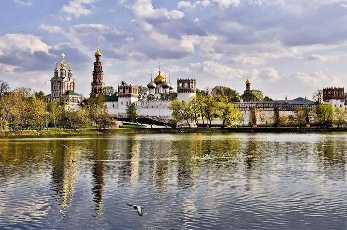 Novodevichy Convent and Moscow River